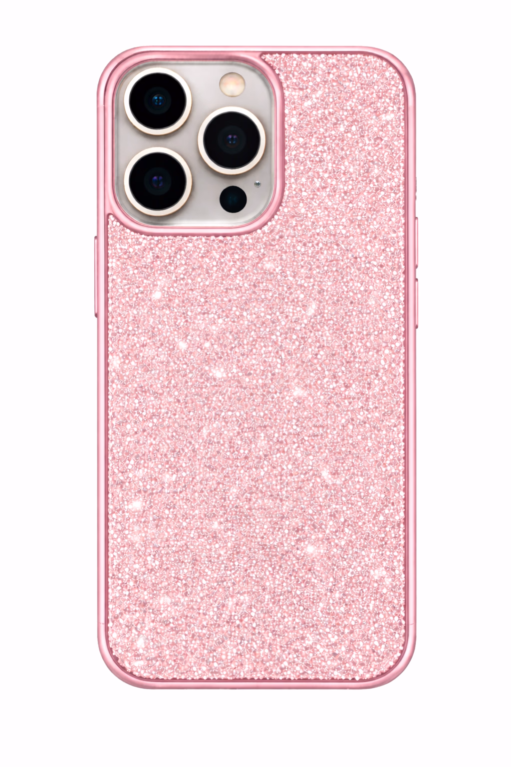 iPhone 15 Pro Max - Stone Diamond Case - Pink